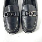 Franco Sarto Loafers Slip On Black Leather Shoes Size 11M Photo 7