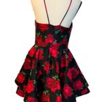 Camille La Vie short prom/formal halter dress w/flounce hem, size 5 (small) Photo 2