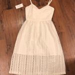 Ali & Jay Bellissimo Midi White Lace Bridal Dress XS NWT Photo 4