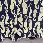 Crown & Ivy  Seahorse Scalloped‎ Womens Shorts navy and lime green pockets Size 4 Photo 9