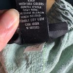 Lane Bryant Plus 26 Green Linen Blend Wide Leg Crop Pants Resort Style Photo 5