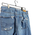 American Eagle Distressed Baggy Jean Size 12 Photo 4