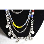 Premier Designs NWOT  JESS Colorful Beads Multi Strand Crystal Teardrop Necklace Photo 1