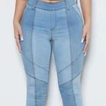 Boom Boom Jeans NEW! Sexy Femme Denim Patchwork Skinny Jeans Jeggings Leggings Boho Photo 1