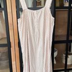 LAKE Pajamas nightgown dress pima cotton block print english rose floral nursing Pink Size L Photo 0