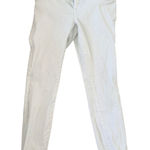 Gap  Maternity White Denim Pregnancy Stretch Panel Skinny Jeans Size 28 / US 6 Photo 0