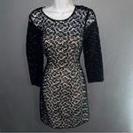 J.Crew New w Tags Little Black Lace Long 3/4 Sleeve Dress Womens 00 Photo 5