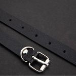 Leather and Chain Body Jewelry Silver Photo 6