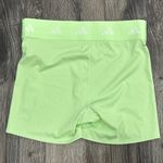 Adidas Lime Green TechFit Workout Shorts, Size M Photo 11
