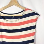 Gap  Modern Boatneck Short Sleeve Stripe T-Shirt M Photo 3