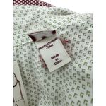 Trovata Shirt Dress M Burgundy Mini Button Front Boho‎ Preppy Cotton Casual Red Size M Photo 7