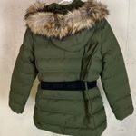 Karen Millen #703  Belted Faux Fur Puffer Jacket Photo 3