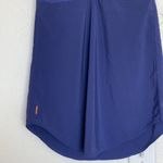 Lucy Womens Blouse Top Sz XS Activewear Athleisure Blue Yoga Workout Gym Padded Photo 4