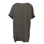 & Other Stories & Other Stories Gray Raglan Short Sleeve Mini Knit Dress Size US 6 Photo 2