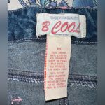 Funky Vintage 90s B. Cool Italian Made Bling Cuff Jeans! Blue Size 14 Photo 7