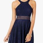 City Studio Lace Dress Blue Size undefined Photo 0
