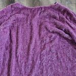 Retrofete Grace Sequin Dress in Purple Size XS Long Sleeve Mini Key Hole Photo 2