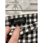 Talbots Chatham Ankle Pants Black White Gingham Check Women Size 16 Cottage Photo 5