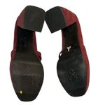 Open Edit  in Red Cranberry Slip on Platform Pump Shoes(Size 9.5M) Photo 2
