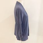 Talbots T by Petite Blue Pockets Open Cardigan Size SP Photo 12