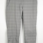 Nike  Golf Womens‎ Crop Pants Check Print Gray Sz 8 Photo 0