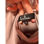 Lulus Air of Romance Taupe Maxi Dress Size Large Photo 5