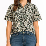 Traffic People Blouse in Dark Green Photo 0