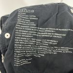 BDG Size 27 Black Super High Rise Dolphin Frayed Distressed Denim Jean Shorts Photo 6