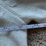 Holiday Time White Sweater with Faux Fur Photo 10