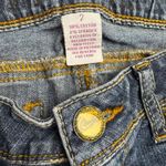 Candies Womens Blue Distressed Embellished Denim Jeans Size 7 Photo 6