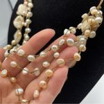J.Jill  Multi Strand Freshwater Pearl Signed Necklace Photo 4