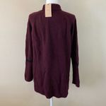 Halogen Burgundy Turtleneck Wool Blend Sweater Size Small (M1) Photo 1