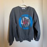 Daydreamer  THE WHO Crewneck Sweatshirt Sx XL Oversized Graphic‎ Grey Plus Size Photo 1