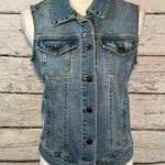 Max jeans  Denim Vest Button Front-Small Photo 0