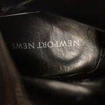 Newport News  Black Suede Fringed Boots Size 7 B13 Photo 9