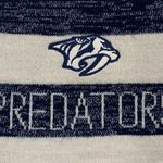 Nashville Predators NHL Metallic Knit Scarf Photo 3