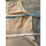 Antonio Melani  Camel Faux Suede Sleeveless Midi Dress with Lining‎ Photo 7