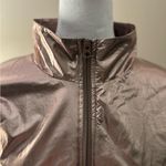 Victoria's Secret Victoria’s Secret Gold Metallic Sport Jacket/Bomber Jacket Size M Photo 2