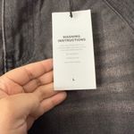 Emmiol Washed Heart Pattern Cargo Jeans, Faded Black, L Black Size 34 Photo 3