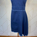 N/Nicholas Denim Flare Side Sleeveless Dress Blue Size 2 Photo 4