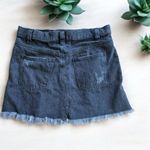 Free People  We the Free Sidecar Distressed Denim Mini Skirt Size 29 Photo 3