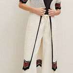 Ann Taylor  Women's Open Front Cardigan Knit Sweater M/L Multicolor Casual Photo 0