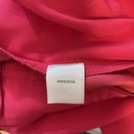 AmyLynn Alice High Waist Straight Wide Leg Pant Trouser Size L Pink NEW W/Tags Size L Photo 8