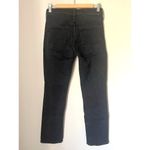 Mother The Mid Rise Dazzler Ankle Jeans in Deep End Wash Black Denim sz. 27 Photo 2