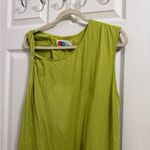 FP Beach Free People Beach FP Sleeveless Lime Green Maxi Tank Dress Photo 3