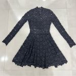 Nightcap  By Camilla Fit and Flare Lace Long Sleeve Knee-Length Dress Photo 5