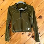 FBF body army green fitted shapewear jacket Size XL Photo 0