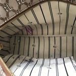 Ralph Lauren  Medium Brown Leather Logo Tote Photo 1