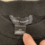 Club Monaco Black Ribbed Textured Wool Blend Sweater Size S Photo 3