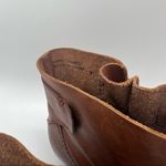 Kenneth Cole Reaction Western leather ankle boots Size 7.5 brown Photo 3